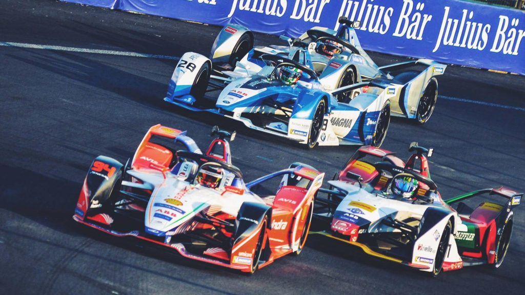 Formula-E race