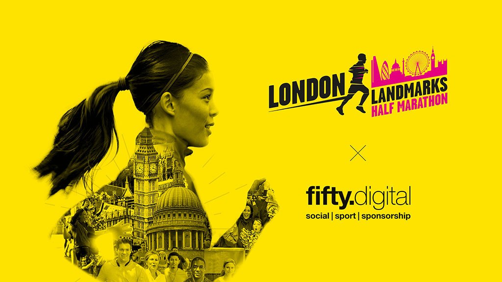 London landmarks Half Marathon x Fifty Digital