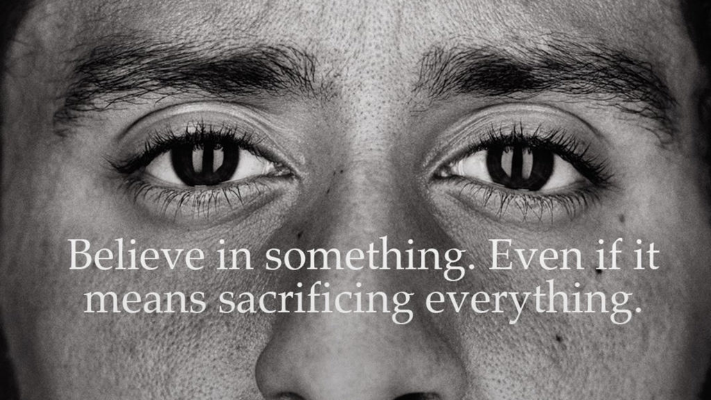 Colin Kaepernick's Nike Advert